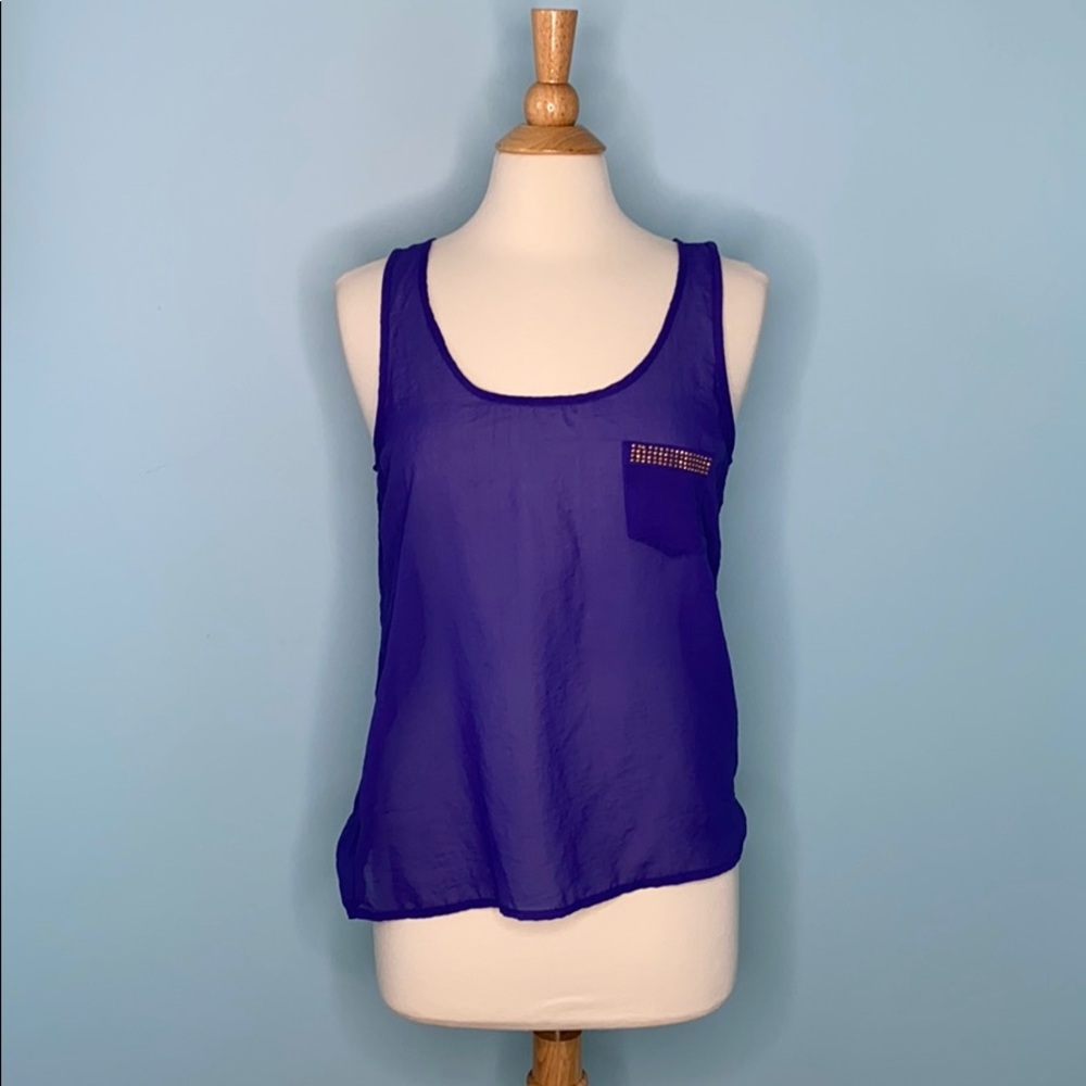 Sheer Tank Top 01210